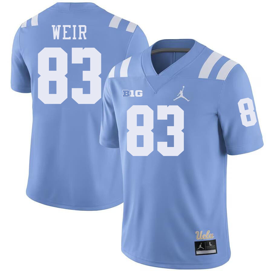 Men #83 Russell Weir UCLA Bruins College Football Jerseys Stitched-Power Blue